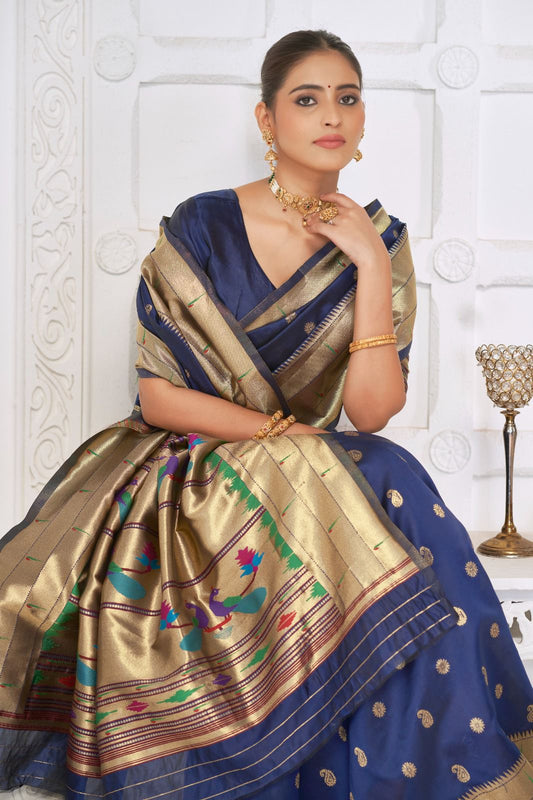 Ultra Premium Soft Silk Saree with Pure Jari Weaving – Luxurious & Elegant - Madhuram Sarees