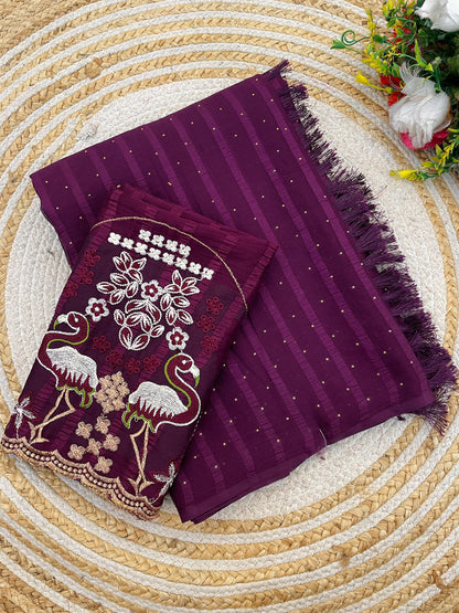 Newly Launched Viscose Solo Pattern – Luxurious & Elegant - Madhuram Sarees